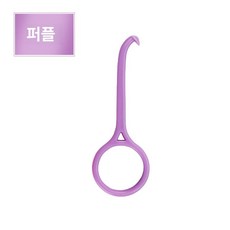 실타래 정리기 바늘 아크릴 공예용 리무버 교정기 투명, 퍼플, 1개, 1L