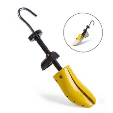 신발 확장 도구 운동화 구두 하이힐 발볼 넓히기 조절 기구 신발 늘리기 발, 1개, 옐로우(XL)