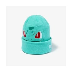 [AK플라자] [뉴에라키즈] 포켓몬 이상해씨 베이직 커프 비니 에메랄드 (13526804)