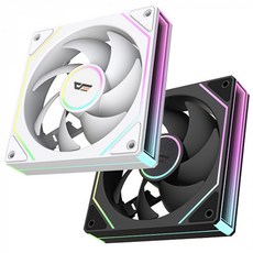 darkFlash DF12 120 ARGB PWM 시스템 쿨러 (블랙), 1개, 단일, 시스템쿨러