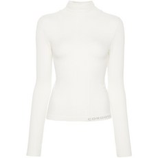 코도바 솔레일 자카드 로고 이너 탑