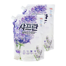 엘지 샤프란 시어버터 섬유유연제 릴렉싱아로마 1.6 2, 1.6L