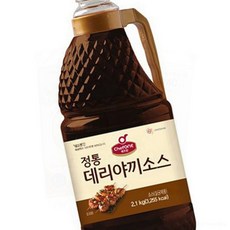 데리야끼 소스 볶음 요리 양념 일식 덮밥 스테이크 소스 2.1kg, 1개