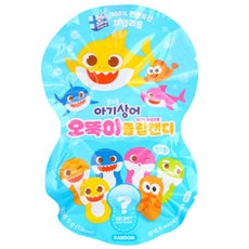 태양생활건강 핑크퐁 아기상어 오뚝이 플립캔디 랜덤발송, XYLITOL, 2개, 20g