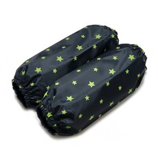 아동용 방수 팔토시, 블랙그린별