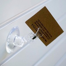 흡착 쇼클립 집게 꽂이 상품 가격 진열 전시 매장 2개, 본상품선택