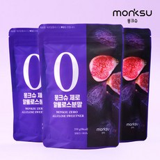 몽크슈 제로 알룰로스 분말, 350g, 3개