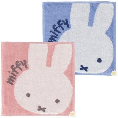 미피 페이스 미니타올 / 핸드타올 / 손수건 / 20*20cm, 핑크,, 1개