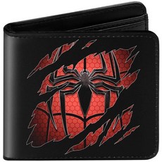 Amutta SPIDER 스파이더 WALLET 지갑 월렛 for BOYS 보이즈 Men Cool Teen Kids Ages 4-5-6-7-8-9-10-11-12-13-14-1