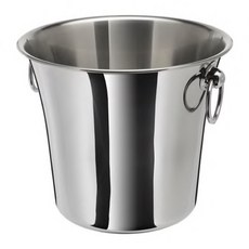 IKEA 酒瓶冰鎮桶 不鏽鋼材質，紅酒啤酒皆適用，20公分冰桶, 1個, 庫存少，請先詢問，謝謝