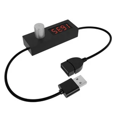 24시간 자동 차단 디지털 USB 타이머 케이블 가정 및 사무실용 조절 가능한 카운트다운 스위치, 02 1Pcs