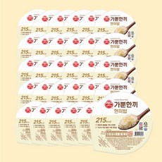 오뚜기 가뿐한끼 현미밥 150g 30개입, 30개