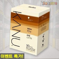 맥심 카누라떼 12gx50T 일회용커피믹스, 12g