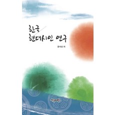 Jisikgwagyoyang 韓國現代詩人研究, 尹錫星 著