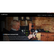 沐耳 Cyrus 英國精品 Stream X Signature 簽名版 串流播放機 (數位輸出/入), 1個