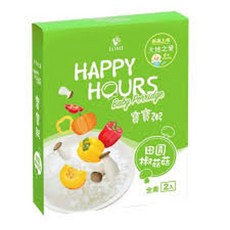 大地之愛 Happy Hours 寶寶粥150gx2包組，多種口味可選，即食常溫粥，寶寶副食品推薦, 1個, 田園椒菇菇粥 / 0289, 300g
