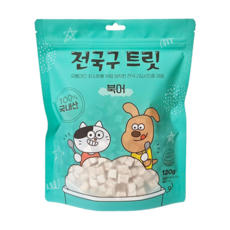 전국구트릿 동결건조 강아지 고양이 겸용 간식, 1개, 200g, 기타생선