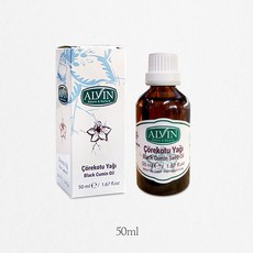블랙커민씨드 오일 압착블랙커민씨드유 100% black cumin oil, 50ml, 4개