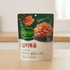 CJ 직화솥에 볶아 아삭한 비비고 김치볶음, 4개, 150g