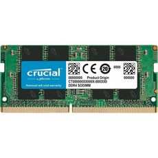 Crucial 크루셜 노트북 메모리 램 16GB DDR4 3200MHz CL22 (CT16G4SFRA32A)128593