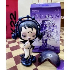 팝마트 스컬판다 소리시리즈 피규어 블라인드 랜덤 박스 선물 장식품, 공포