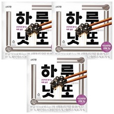 CJ 하루낫또 국산 검정 약콩, 91g, 3개