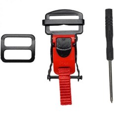 안전모 선풍기 쿨러 작업모 안전 Helmets Quick Release Buckle Accessories With Replacement C4I0 Cl Straps, レッド, 1set