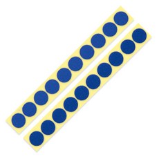 attizone 벨크로 원형찍찍이 (소포장) 20mm x 10세트 - 11칼라, 파랑, 10개