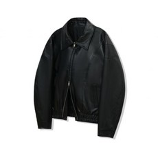 스탠다드에러 87-STAN062 레이어 라인 레더 블루종 자켓 블랙 매장정품 194980