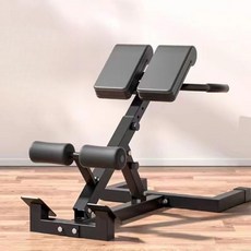 복근 운동 로만 체어 튼튼한 복근운동 뱃살 복부 코어, 두꺼운 흰색 접이식