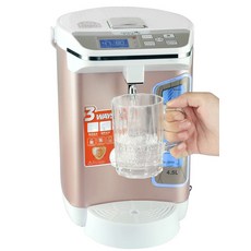 가정용 분유주전자 온수포트, 4.5L 샴페인 13단계보온, 기본 색상