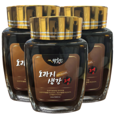 맛이 좋은 국내산 도라지생강청 500g 국산 도라지차 생강차 도라지청 생강청 약초인, 3개, 1개입