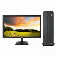 LG 6세대 컴퓨터 + 24인치 모니터세트 가정용 업무용 인강용 엑셀용 학원용, Z70EV-i3 6100, 윈도우 11 프로, 120GB, 8GB, 블랙