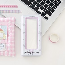 스타 포토 부스 프레임 - 2x6인치 스트립용 앨범 웨딩 2 x 6 북마크 홀더 18페이지 36장 사진, S10