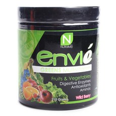 NutraKey Envie Green複合維生素 野莓味, 1個, 210克