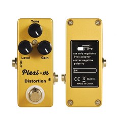 Mosky Audio Plexi m 破音效果器 - 迷你型 Marshall JCM800 音色模擬 電吉他效果器, 1個