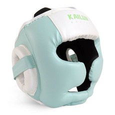 복싱 헤드기어용 격투 헬멧 보호구 장비 스파링 페이스 보호 권투 안전 마스크 경기 스포츠, S, 라이트그린얼굴안전, 1개