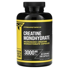 새해 건강을 선물하세요 Primaforce 크레아틴 일수화물 캡슐 240정(캡슐 1정당 750mg) 특별관리진행, Primaforce크레아틴일수화물3000mg캡슐240정, 1개