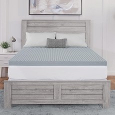 Dream Serenity Peak Comfort 7.6cm(3인치) 메모리 폼 매트리스 토퍼 퀸, 5.1cm(2인치)