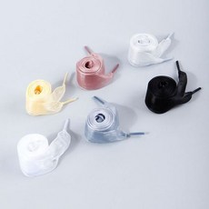 신꾸 레이스 쉬폰 신발끈 운동화끈 꾸미기 130cm GWM enj+71529Ko