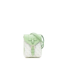 로에베 중고 2007 애너그램 캔버스 크로스 백