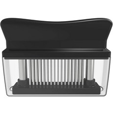 육근 절단기 육타타키 근육 절단 미트 텐더라이저 48날 사양 자카드 보호 커버가 달린 주방용 고기 사시미 스테인리스제 고기 타다키 고기를 부드럽게 녹이 잘 슬지 않는다 스테이크 카