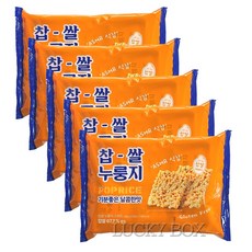 찹쌀 누룽지팝스낵 POP RICE 쌀과자 스위트, 5개, 288g