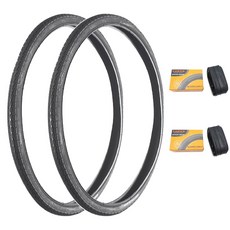 正新 26x1.25 一車份 2外 2內 腳踏車輪胎組，適用26吋自行車，高耐磨輕量化設計, 美嘴 48mm, 1個