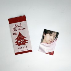 엔시티127 해찬 2024 핑크 크리스마스 포토카드 포카2 NCT127 HAECHAN 2024 PINK CHRISTMAS PHOTOCARD 2, 일반