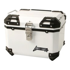 Astutain 阿斯圖坦 塑合金烤漆機車後箱, 白色