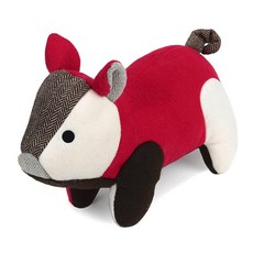 [ 863658 ] 마사 스튜어트 보통 츄어를 위한 플리스 피그 본디드 메시 강아지 장난감, [ 863658 ] 마사 스튜어트 보통 츄어를 위한 플