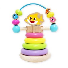 유아 감각발달 완구 원목링쌓기 롤러코스터+온유통상Shop, 빠른배송