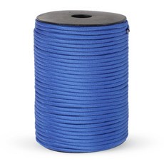 100米軸裝9芯傘繩 戶外登山野營應急求生繩 DIY編織手鍊九心傘繩, 寶藍, 1個