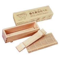 木創 無塗裝檜木捲壽司套組 壽司模具, 1個